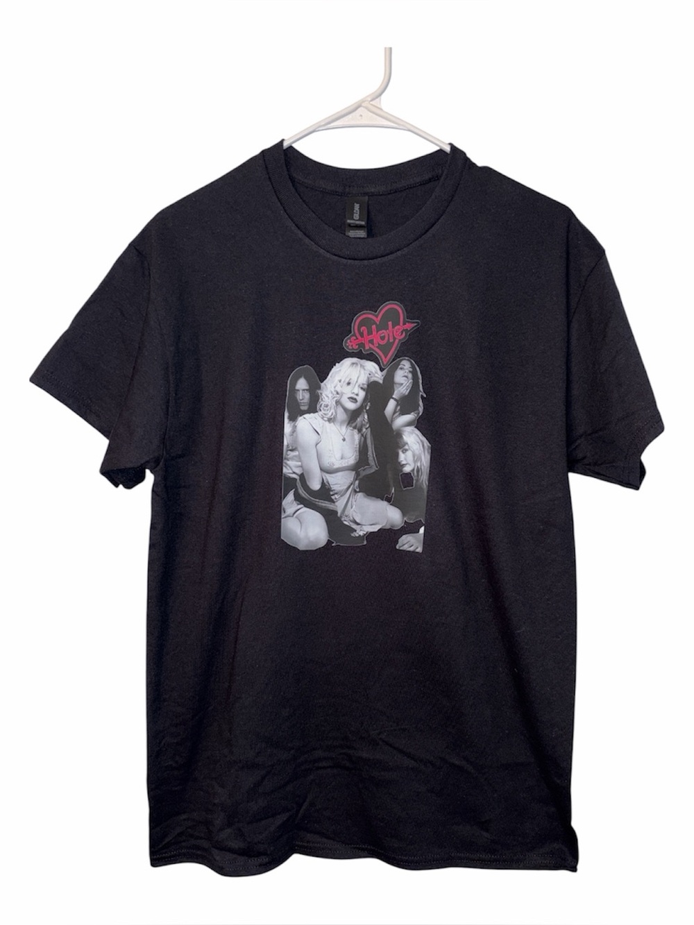Hole Band T-Shirt Size Medium New Courtney Love 90s